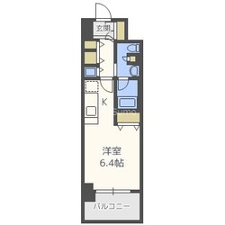 北浜駅 徒歩3分 3階の物件間取画像